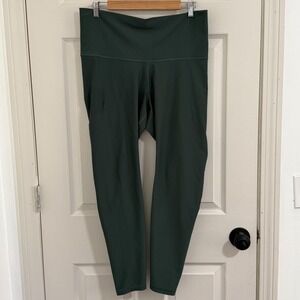 Old Navy Active Leggings Womens XL Green Workout Yoga Pants Athleisure